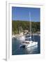 Yachts at Anchor in the Pretty Harbour, Kioni, Ithaca (Ithaki)-Ruth Tomlinson-Framed Photographic Print