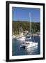 Yachts at Anchor in the Pretty Harbour, Kioni, Ithaca (Ithaki)-Ruth Tomlinson-Framed Photographic Print