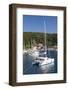 Yachts at Anchor in the Pretty Harbour, Kioni, Ithaca (Ithaki)-Ruth Tomlinson-Framed Photographic Print