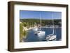 Yachts at Anchor in the Pretty Harbour, Kioni, Ithaca (Ithaki)-Ruth Tomlinson-Framed Photographic Print