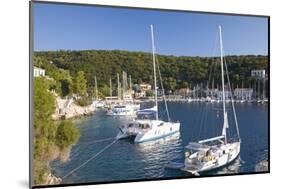 Yachts at Anchor in the Pretty Harbour, Kioni, Ithaca (Ithaki)-Ruth Tomlinson-Mounted Photographic Print