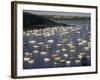 Yachts at Anchorage, Falmouth, Cornwall, England, United Kingdom-Ken Gillham-Framed Photographic Print