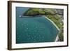 Yachts at Okahu Bay, and Bastion Point, Auckland, North Island, New Zealand-David Wall-Framed Photographic Print