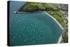 Yachts at Okahu Bay, and Bastion Point, Auckland, North Island, New Zealand-David Wall-Stretched Canvas