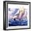 "Yachts at Sea,"May 20, 1933-Anton Otto Fischer-Framed Giclee Print