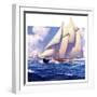 "Yachts at Sea,"May 20, 1933-Anton Otto Fischer-Framed Giclee Print