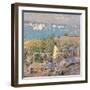 Yachts, Gloucester, 1889-Childe Hassam-Framed Premium Giclee Print