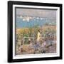 Yachts, Gloucester, 1889-Childe Hassam-Framed Giclee Print