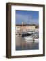 Yachts in Harbour of Old Town-Stuart Black-Framed Photographic Print