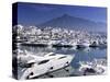 Yachts in Harbour, Puerto Banus, Marbella, Andalucia, Spain-Gavin Hellier-Stretched Canvas