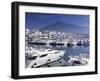 Yachts in Harbour, Puerto Banus, Marbella, Andalucia, Spain-Gavin Hellier-Framed Premium Photographic Print