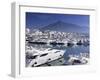 Yachts in Harbour, Puerto Banus, Marbella, Andalucia, Spain-Gavin Hellier-Framed Premium Photographic Print