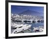 Yachts in Harbour, Puerto Banus, Marbella, Andalucia, Spain-Gavin Hellier-Framed Photographic Print