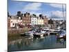 Yachts in the Harbour at Arbroath, Angus, Scotland, United Kingdom, Europe-Mark Sunderland-Mounted Photographic Print