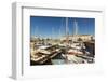 Yachts moored at the Quai de Bernonville in this north coast town, Saint Martin de Re, Ile de Re, C-Robert Francis-Framed Photographic Print