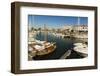 Yachts moored at the Quai de Bernonville in this north coast town, Saint Martin de Re, Ile de Re, C-Robert Francis-Framed Photographic Print