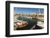 Yachts moored at the Quai de Bernonville in this north coast town, Saint Martin de Re, Ile de Re, C-Robert Francis-Framed Photographic Print