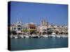 Yachts Moored in Harbour, Aegina Town, Aegina, Saronic Islands, Greek Islands, Greece, Europe-Lightfoot Jeremy-Stretched Canvas