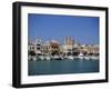 Yachts Moored in Harbour, Aegina Town, Aegina, Saronic Islands, Greek Islands, Greece, Europe-Lightfoot Jeremy-Framed Photographic Print