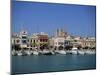 Yachts Moored in Harbour, Aegina Town, Aegina, Saronic Islands, Greek Islands, Greece, Europe-Lightfoot Jeremy-Mounted Photographic Print