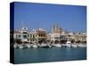 Yachts Moored in Harbour, Aegina Town, Aegina, Saronic Islands, Greek Islands, Greece, Europe-Lightfoot Jeremy-Stretched Canvas