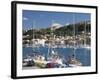 Yachts Moored in the Harbour, Rab Town, Island of Rab, Primorje-Gorski Kotar, Croatia, Europe-Ruth Tomlinson-Framed Photographic Print