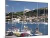 Yachts Moored in the Harbour, Rab Town, Island of Rab, Primorje-Gorski Kotar, Croatia, Europe-Ruth Tomlinson-Mounted Photographic Print