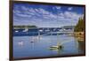 Yachts Moored near Southwest Harbor-Jon Hicks-Framed Photographic Print