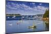 Yachts Moored near Southwest Harbor-Jon Hicks-Mounted Photographic Print