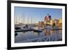 Yachts Moored Near the Uitken Lookout, Gothenburg, Sweden, Scandinavia, Europe-Frank Fell-Framed Photographic Print