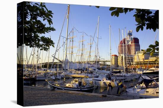 Yachts Moored Near the Uitken Lookout, Gothenburg, Sweden, Scandinavia, Europe-Frank Fell-Stretched Canvas