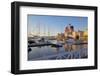 Yachts Moored Near the Uitken Lookout, Gothenburg, Sweden, Scandinavia, Europe-Frank Fell-Framed Photographic Print