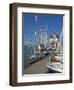 Yachts Moored Near the Uitken Lookout in Gothenburg, Goteborg Harbour, Sweden, Scandinavia-Neale Clarke-Framed Photographic Print