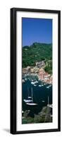 Yachts on Italian Riviera Italy-null-Framed Premium Photographic Print