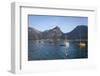 Yachts on Wolfgangsee Lake, Flachgau, Salzburg, Upper Austria, Austria, Europe-Doug Pearson-Framed Photographic Print