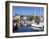 Yachts, the Barbican, Plymouth, Devon, England, United Kingdom, Europe-Jeremy Lightfoot-Framed Photographic Print