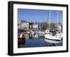 Yachts, the Barbican, Plymouth, Devon, England, United Kingdom, Europe-Jeremy Lightfoot-Framed Photographic Print