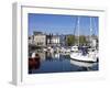 Yachts, the Barbican, Plymouth, Devon, England, United Kingdom, Europe-Jeremy Lightfoot-Framed Photographic Print