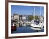 Yachts, the Barbican, Plymouth, Devon, England, United Kingdom, Europe-Jeremy Lightfoot-Framed Photographic Print