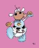 Cow Baby-Yack-Mounted Art Print