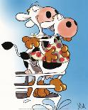 Cow Baby-Yack-Mounted Art Print