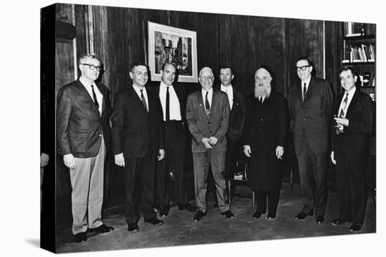 Yad Vashem ceremony in honour of Aristides de Sousa Mendes, 9 October 1967-null-Stretched Canvas