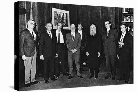 Yad Vashem ceremony in honour of Aristides de Sousa Mendes, 9 October 1967-null-Stretched Canvas