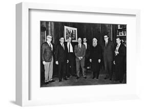 Yad Vashem ceremony in honour of Aristides de Sousa Mendes, 9 October 1967-null-Framed Photographic Print