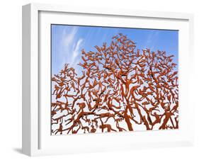 Yad Vashem Holocaust Memorial, Partisans Panorama Memorial Tree, Mount Herzl, Jerusalem, Israel-Gavin Hellier-Framed Photographic Print