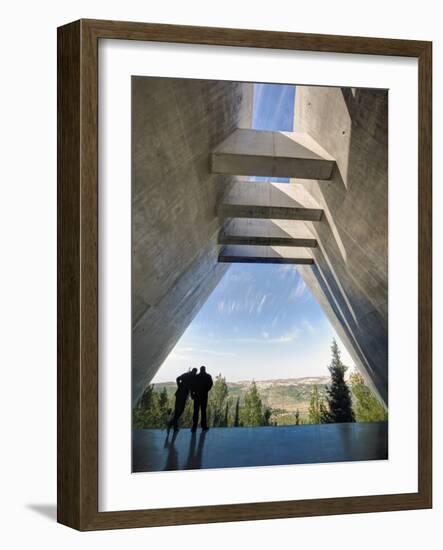Yad Vashem, Holocaust Museum, Memorial to the Victims in Camps, Jerusalem, Israel, Middle East-Gavin Hellier-Framed Photographic Print