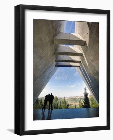 Yad Vashem, Holocaust Museum, Memorial to the Victims in Camps, Jerusalem, Israel, Middle East-Gavin Hellier-Framed Photographic Print