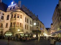 Hofbrauhaus Restaurant at Platzl Square, Munich's Most Famous Beer Hall, Munich, Bavaria, Germany-Yadid Levy-Photographic Print