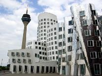 The Neuer Zollhof Building by Frank Gehry at the Medienhafen, Dusseldorf, North Rhine Westphalia-Yadid Levy-Photographic Print