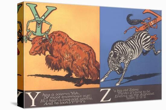 Yak and Zebra-null-Stretched Canvas